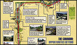 Map of Proposed Highway Corridor, Alaska